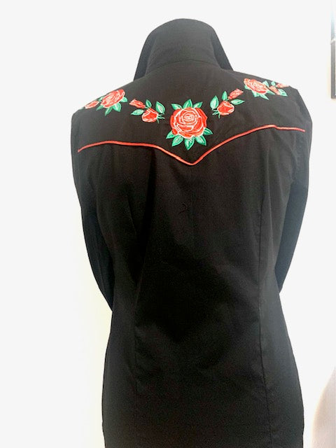 Camicia donna Roses