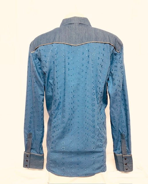 Camicia Uomo 1. Sangallo e Jeans - Westline Country