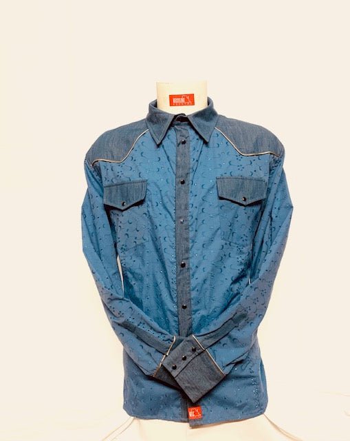 Camicia Uomo 1. Sangallo e Jeans - Westline Country